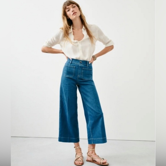 SPANX Denim - SPANX Classic Blue Flare Jeans